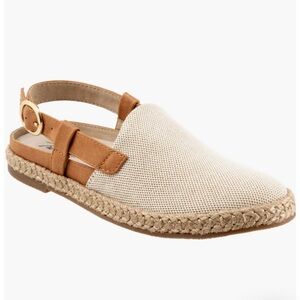 Trotters Women Paisley Slingback Espadrille Flat Size 8